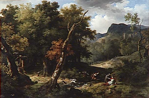 Carloman II dies in Yvelines Forest, 884, December 12 (Jean Charles Joseph Remond) (1795-1875) Musée du Louvre, Paris,   INV 7409 ; L 3801  